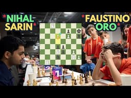 Ele Só Tem 11 Anos! Faustino Oro Surpreende Super GM com 4 Jogadas Incríveis!