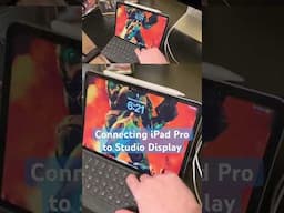How to Connect iPad Pro to Studio Display