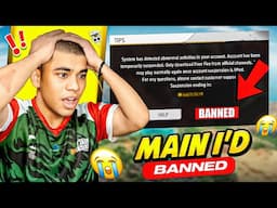 Best Booyah Award🏆💀Main 90 Level I'd Got Banned on Live🚫!!