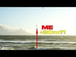 Chasing my 19 METERS record in INSANE wind! 🚀💨 Episode 1