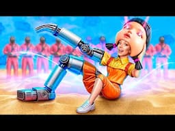 Squid Game Jail Makeover: I Became a Squid Game Doll to Escape!
