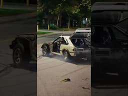 This is how you send off a parts car.