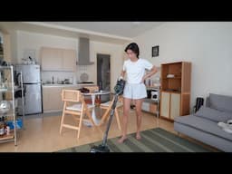 VLOG 🧿 Condo Living in Manila, Cleaning, Going Back to UST (after 7 years) & My Running Essentials