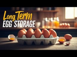 How to Preserve Eggs from Your Backyard Chickens #1acrehomestead