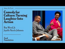 Comedy for Culture with Roy Wood, Jr. and Joyelle Nicole Johnson #ideasatford