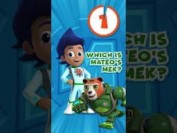 Mekbot Match Game: Which is Mateo's Mek?