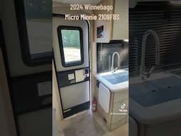 NEW Rear Bathroom! - 2024 Winnebago Micro Minnie 2108FBS