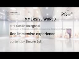 One immersive experience (Bolognesi - Balin)
