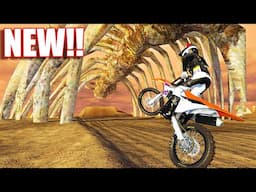 THIS NEW TRACK HAS SOME HUGE JUMPS IN MXBIKES!!