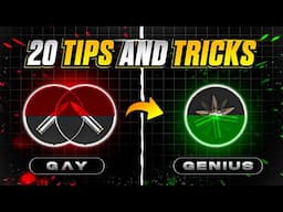 🔥20 GAME-CHANGING TIPS & TRICKS FOR BGMI/PUBG Mobile (2025 Edition)