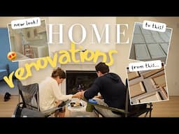 Home Renovations VLOG | New kitchen color, flooring and a sweet date night ♥️