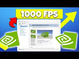BEST NVIDIA Optimization to BOOST FPS & Performance! (Ultimate Optimization Guide)