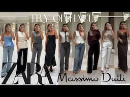 Huge ZARA  and Massimo Dutti *** | Try On Haul | ***