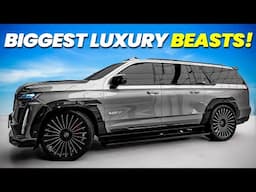 Top 10 BIGGEST SUVs In The World 2025 (Luxury Edition)