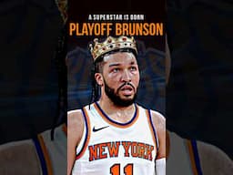 Jalen Brunson Is A SUPERSTAR! Playoff Brunson Is A PROBLEM... #Knicks #Shorts