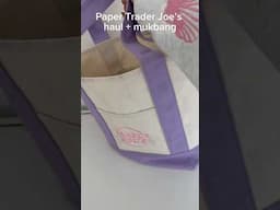 Paper Trader Joe’s mukbang #classicpuffhoodie #fypシ゚viral #fyp #viral #blowup #papercraft #haul
