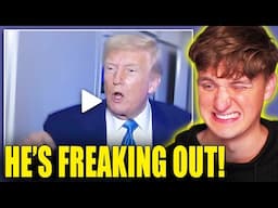 Watch Trump Suffer PANIC SPIRAL as Reporters CONFRONT HIM!