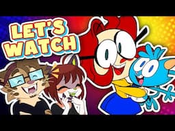 Watching Ollie and Scoops!