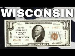 Wisconsin - Banknotes from YOUR Hometown