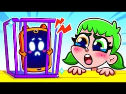 Mobile Phone Jail With Lily | Safety Habits for Kids | Kids Songs