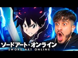 MY FIRST TIME WATCHING SWORD ART ONLINE! | Sword Art Online Season 1 REACTION