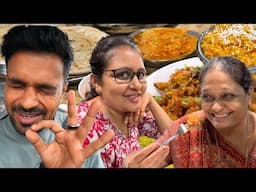 Farm se sidha Restaurant gaye family dinner karne aur sarika aur mummy super khush !