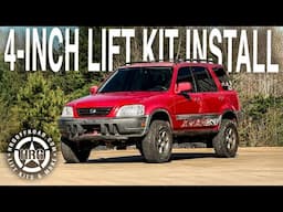 How to lift the 1997-2001 Honda CR-V 4 inches with the HRG Offroad kit!