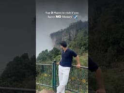 3 Places to visit without Money 👀