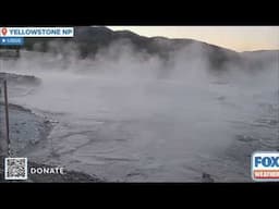 Eruption at Yellowstone