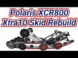 Polaris Xtra10 Skid rebuild for Hot Donna the 1999 XCR800.