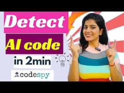 How to detect AI written code with codespy ?