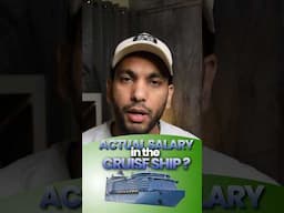 What is Real SALARY in Cruiseships?😱| Cruise Job Vs Hotel Job what is best?| @vickythehotelier2