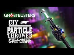 Ghostbusters Particle Thrower DIY - Made with Cardboard