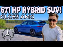 2025 Mercedes-AMG GLC63 SUV Review | 671HP Luxury Performance Beast!