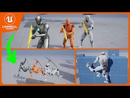 GASP Sockets & Ragdoll - Dynamic Camera - Free Unreal Project on GitHub
