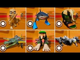 BARRY BRAINROT ANIMALS Play with ITEMS! What if I Become EVERYONE ITALIAN BRAINROT! #roblox #obby