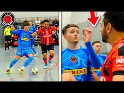 I Played in a PRO FUTSAL MATCH & THIS Happened After The Game... (RED CARD)