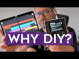 Why not use Smartphones instead of hardware / DIY synths? They're cheap and ubiquitous
