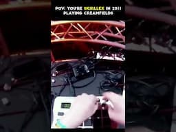 POV: Skrillex at creamfields