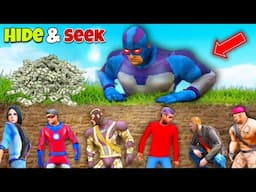 Hide And Seek With Rope Hero Tipson Villain In Mr.Meat House | Rope Hero Vice Town | Black Spider2.0