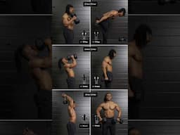 A dumbbell workout to tone your biceps, triceps & shoulders