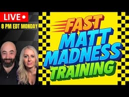 Fast Matt Madness Whiskey Training - Racing Against the Clock LIVE!