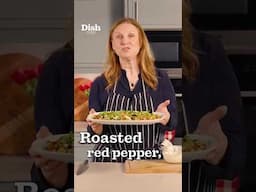 Roasted red pepper, aubergine & freekeh salad | Dish Podcast | Waitrose