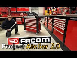 FACOM ÉQUIPE ENTIÈREMENT MON ATELIER ! il est terminé ! [Hypercar project]