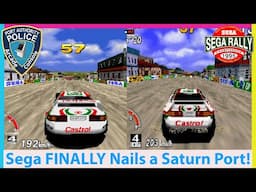 Sega's Miracle Sega Saturn Port! Sega Rally Model 2 vs Saturn