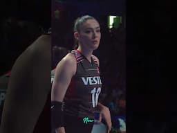 Zehra GÜNEŞ Dominates the Net! | Best Plays 🔥 #shorts