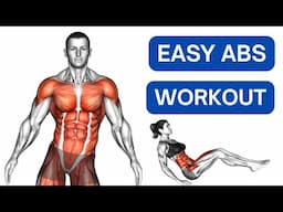 Beginner ABS Workout | Level 1 Easy Follow Along Home Workout