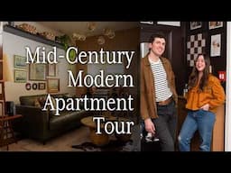 Inside @handyman.graham 281 Sq Ft Mid-Century Modern Apartment