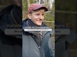 Vorteile des Zusammenlebens #shorts #wohnen #deutsch