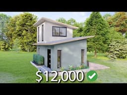 (4x7 Meters) Small House | Two Storey Tiny House Design | 1 Bedroom | House Design Ideas